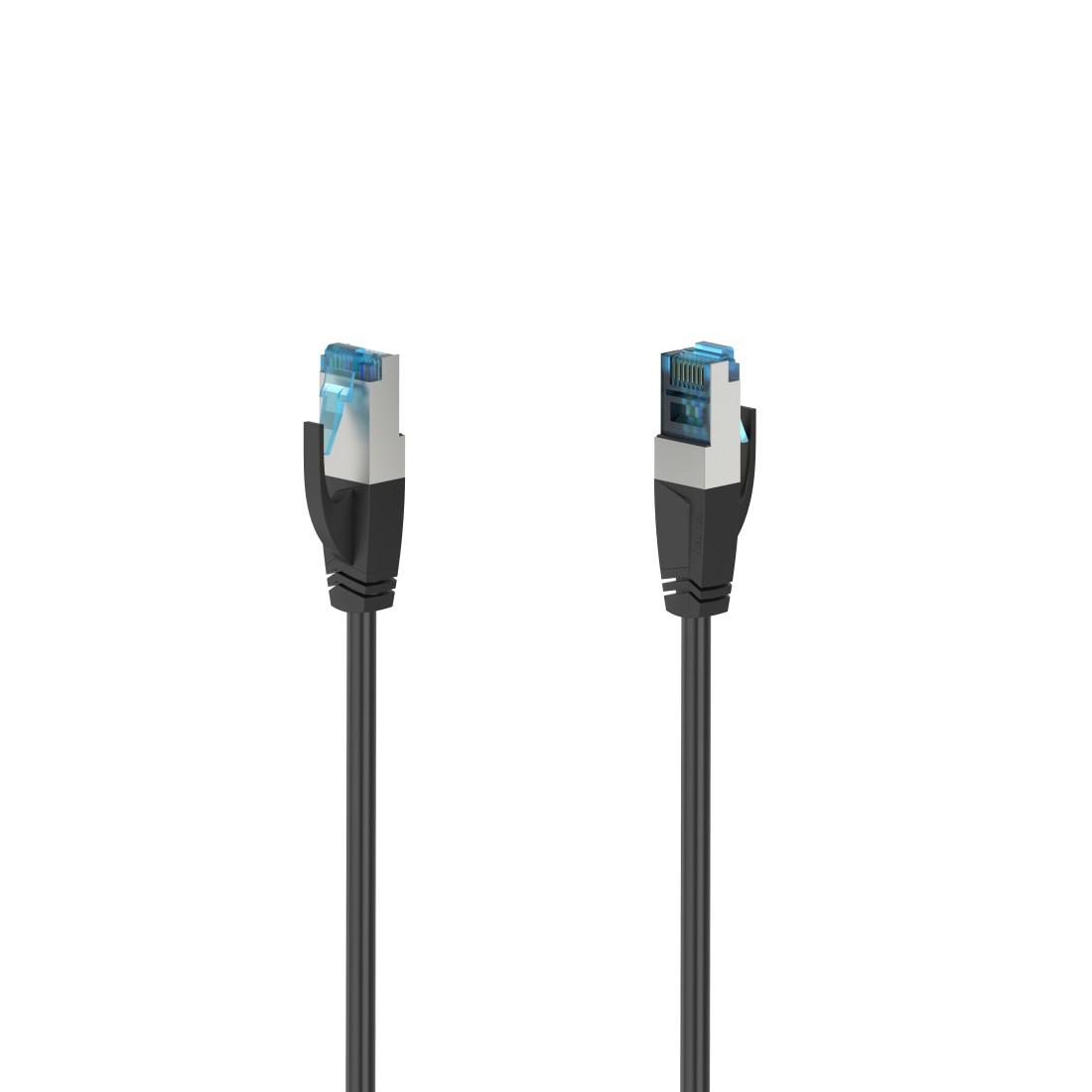 HAMA Мрежов пач кабел CAT 6a, 10 Gbit/s, S/FTP екраниран, 10.00 m