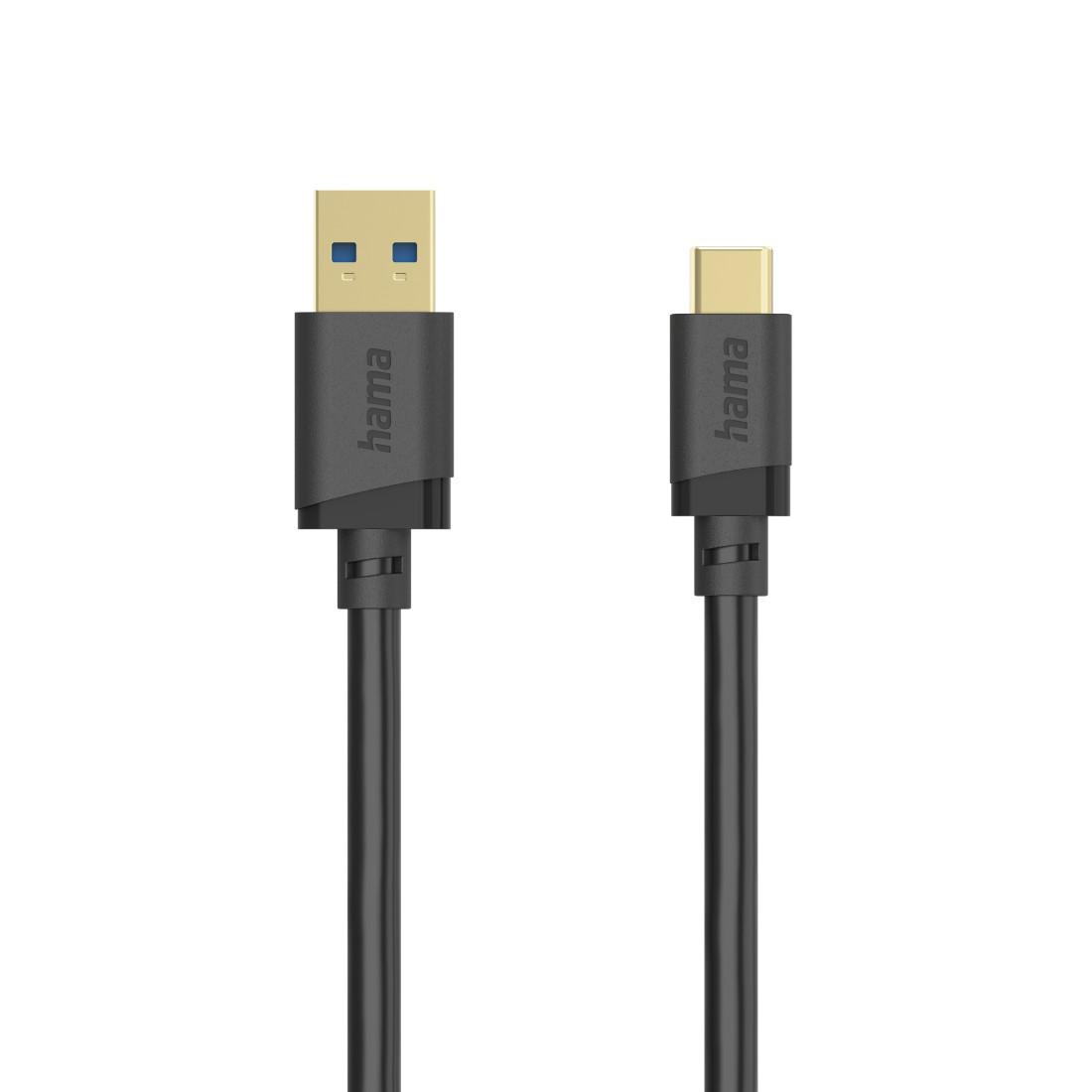 Кабел USB-C - USB-A 3.2 Gen.1 мъжко, 1.5 м, 5 GBit/s