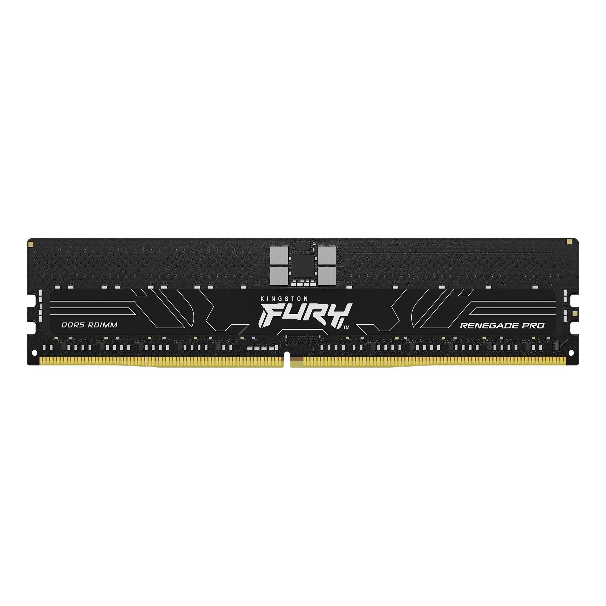 Памет Kingston FURY Renegade Pro 32GB DDR5 5600MHz CL28 RDIMM - KF556R28RBE2-32