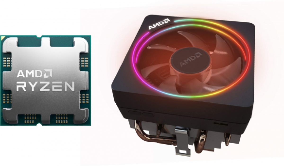 Процесор AMD RYZEN 7 7700 MPK SR1 8-Core 3.8 GHz (5.3 GHz Turbo) 32MB/65W/AM5