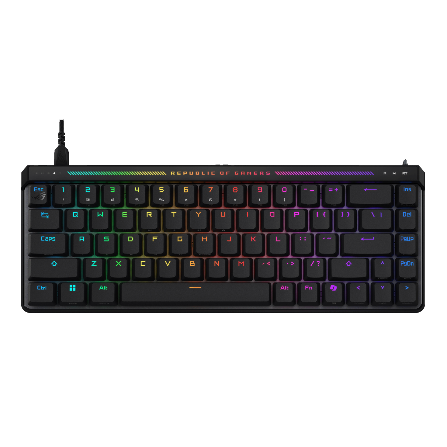 Геймърска Механична Клавиатура ASUS ROG Falchion Ace HFX - ROG HFX Magnetic Switch