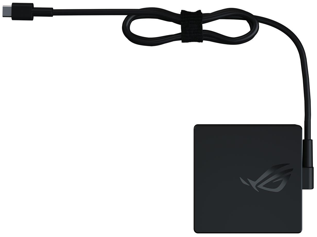 Оригинално зарядно за лаптоп ASUS ROG 100W Type-C - Черно