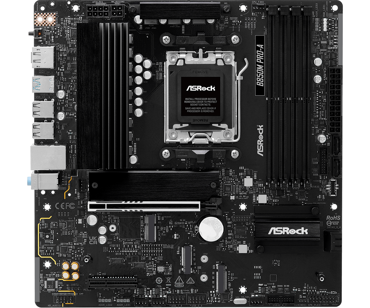Дънна платка ASRock B850M Pro-A socket AM5