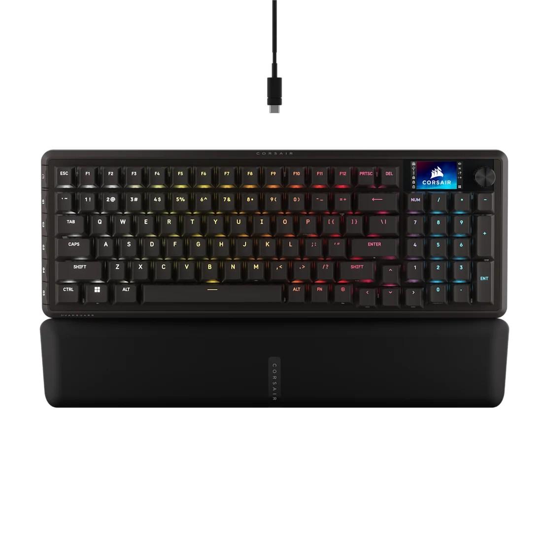 Геймърскa механична клавиатура Corsair Vanguard Pro 96 Hall Effect - Hyperdrive Magnetic Switch