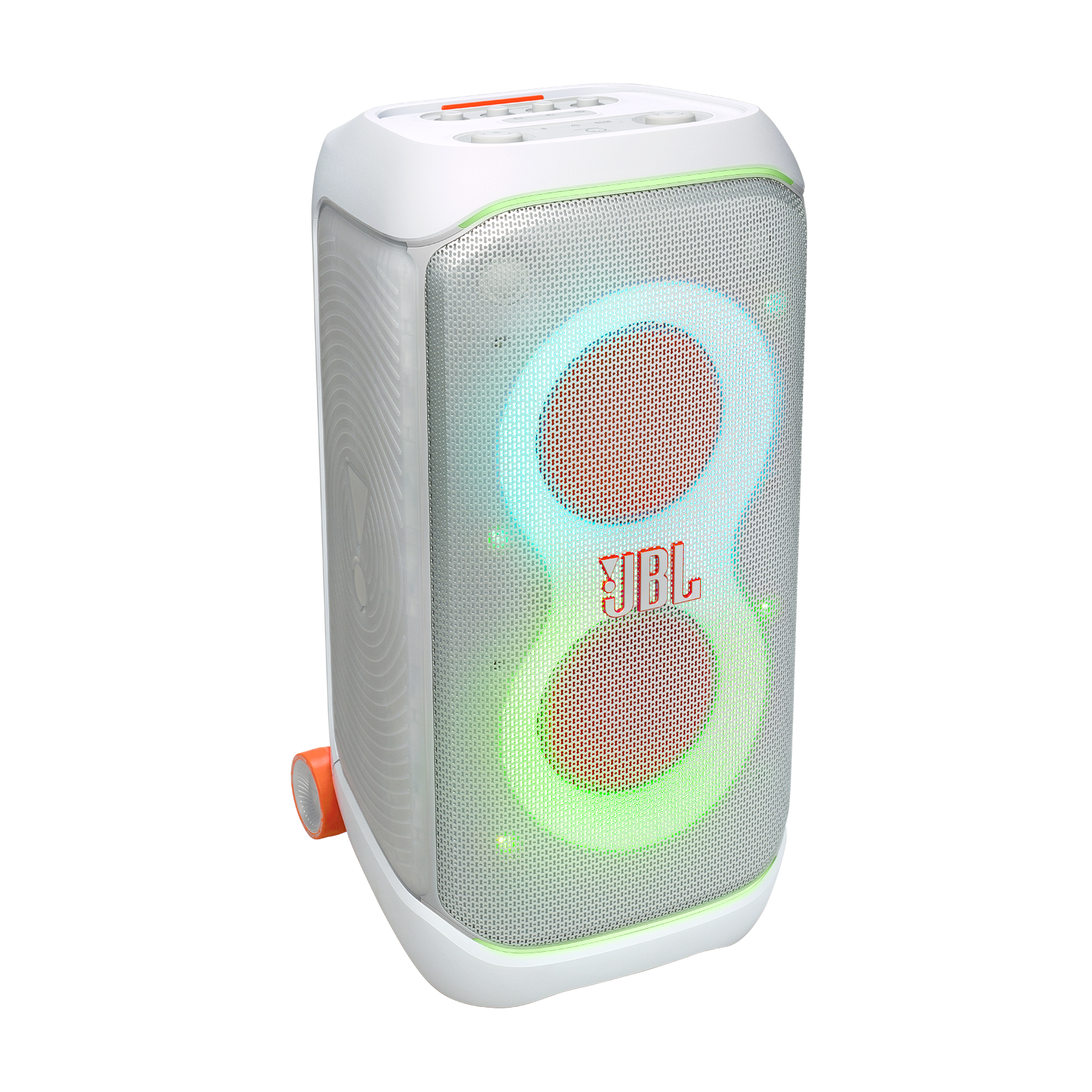 Блутут колона JBL PartyBox Stage 320, 240W - Бяла