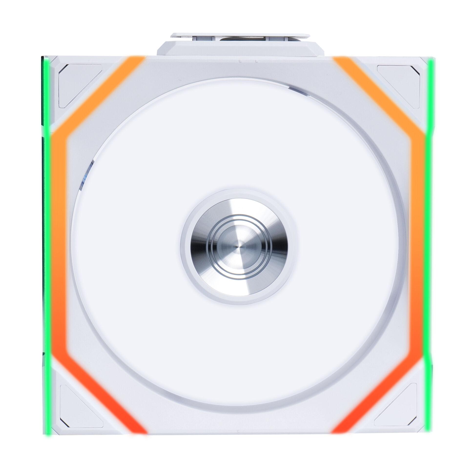 Вентилатор Lian Li UNI FAN SL Wireless ARGB PWM - 120 mm Бял