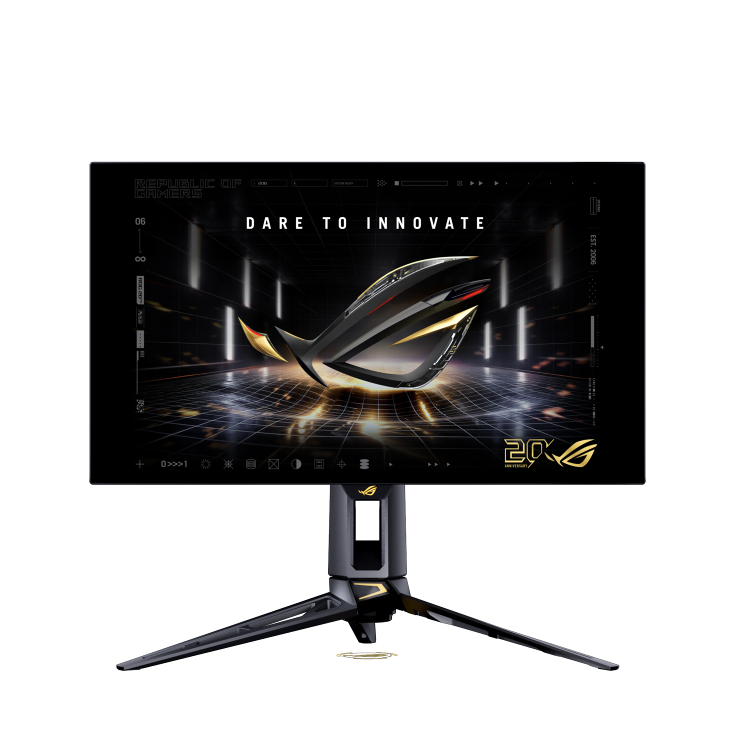 Монитор ASUS Rog Swift OLED PG27AQWP-G Edition 20 - 27" OLED Dual-Mode (QHD - 540Hz, HD - 720Hz), 0.2ms