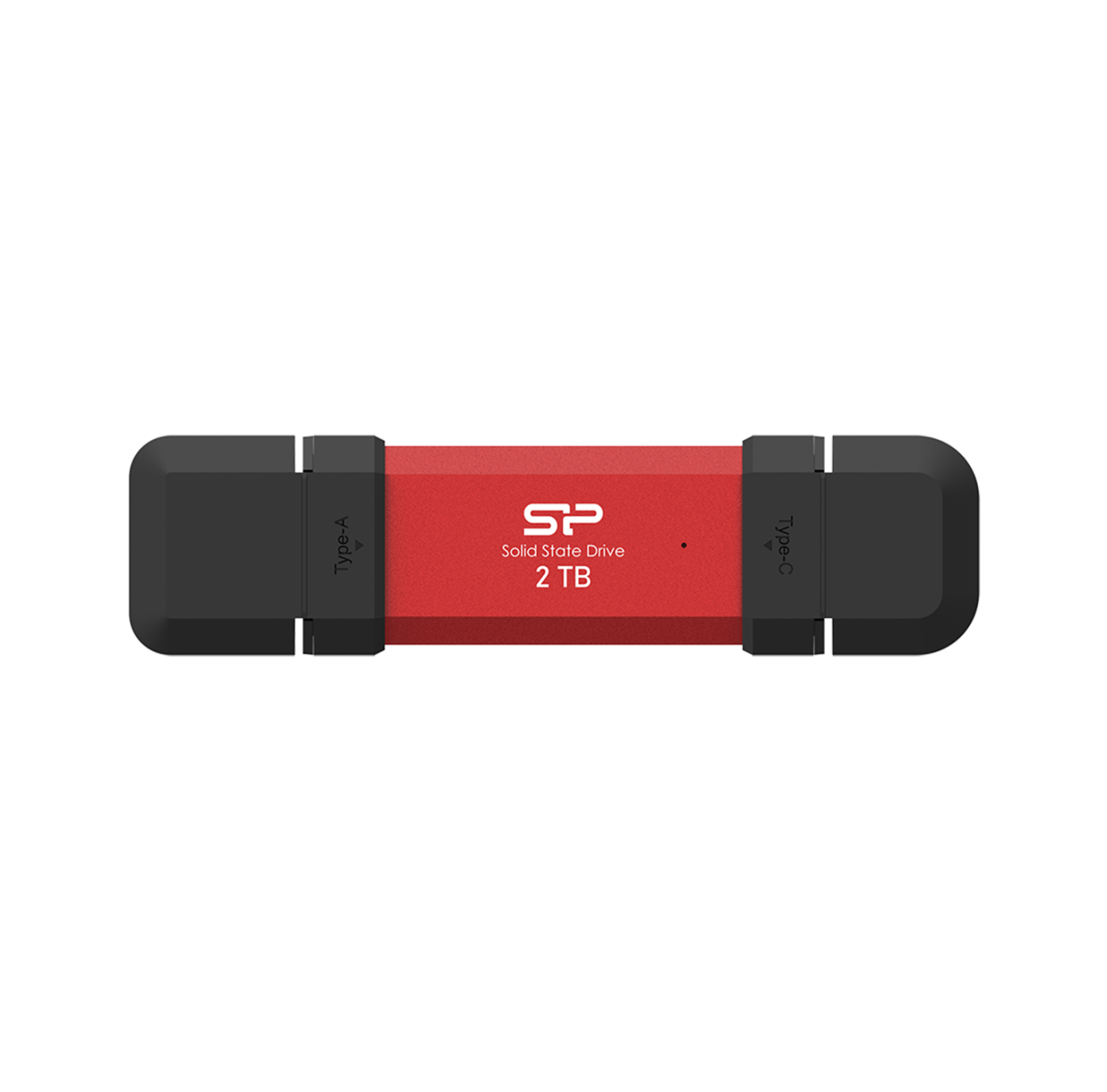 Външен SSD Silicon Power DS72 Red - 2TB