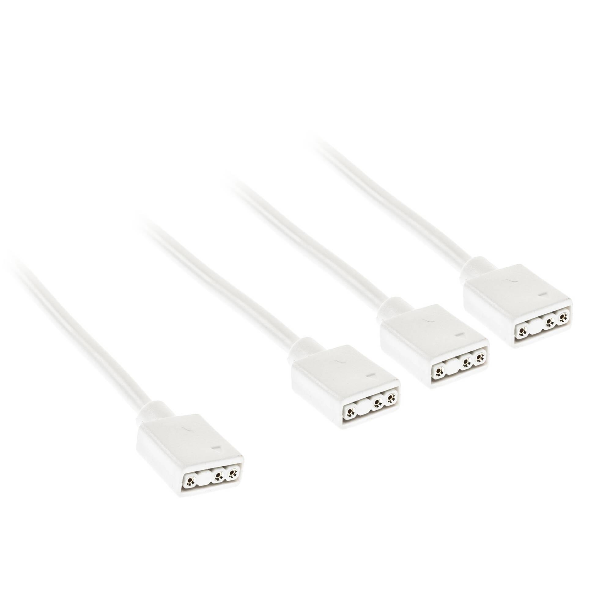 Кабел Kolink ARGB 1-3 Сплитер - 30 cm Бял